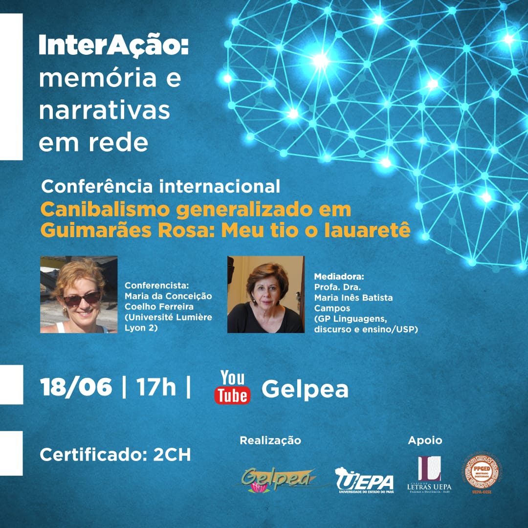 Conferência internacional: Canibalismo generalizado em Guimarães Rosa